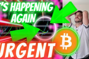 HERE IT COMES!!! BITCOIN IS MOMENTS FROM DOING IT AGAIN! - IS ETHEREUM CHANGING IT ALL??