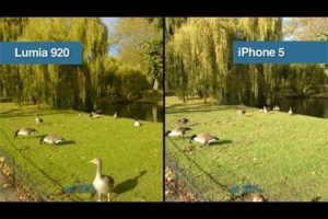 Nokia Lumia 920 vs iPhone 5 Camera Test Comparison
