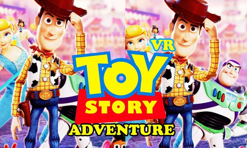 3D Toy Story Adventure VR Vídeo Virtual Reality [Google Carboard •VR Box• Side By Side] 3D SBS