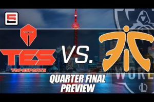 ESPN's Worlds 2020 Quarterfinals Preview TES vs. FNATIC | ESPN Esports