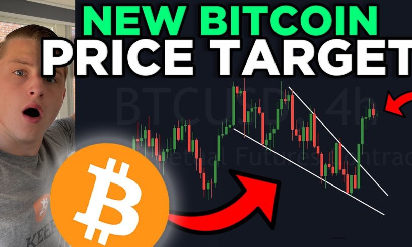 NEW BITCOIN PRICE TARGET REVEALED [falling wedge breakout]!!!