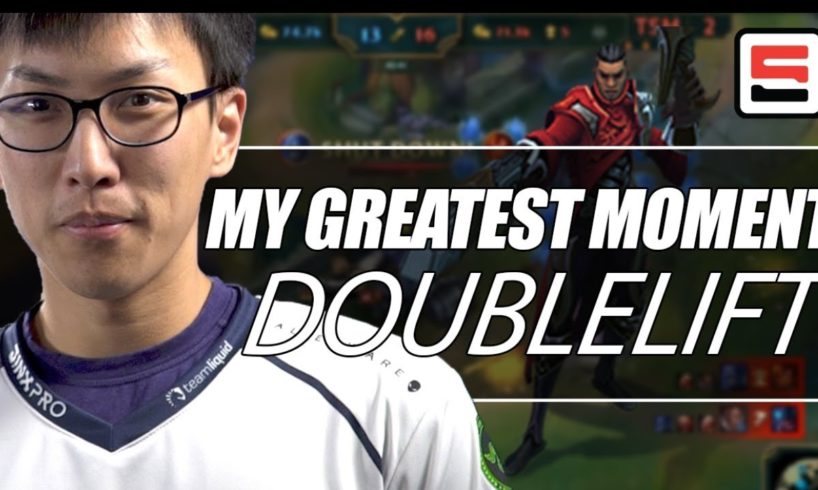 My Greatest Moment: Doublelift | ESPN Esports