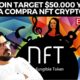 BITCOIN TARGET $50.000 Y ADA $3 - VISA COMPRA NFT CRYPTOPUNK
