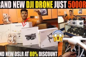 Cheapest Drone And Camera Market | Drone And Dslr In Cheap Price  | Second Hand Drone Market