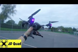 Jingdatoys JD-11 Quadcopter Drone Camera Test Review