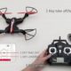 Syma X56W RC Drone Foldable Quadcopter Camera Wifi Live Video Unboxing Review