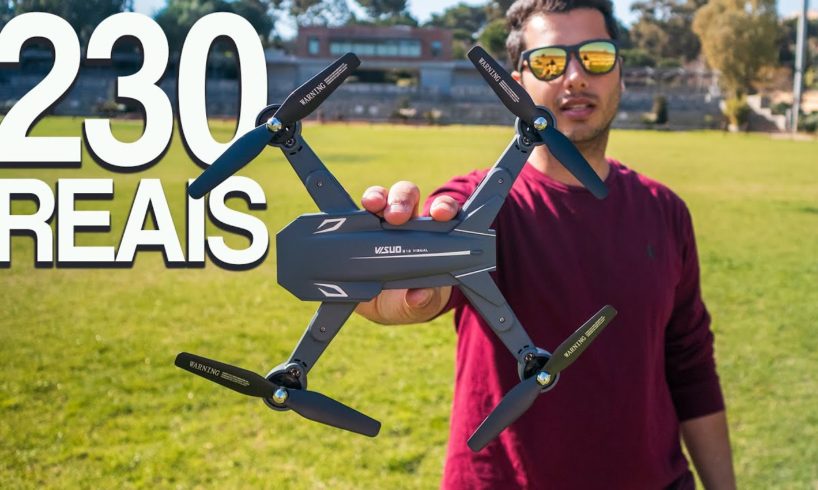 VISUO: melhor drone barato com câmera!