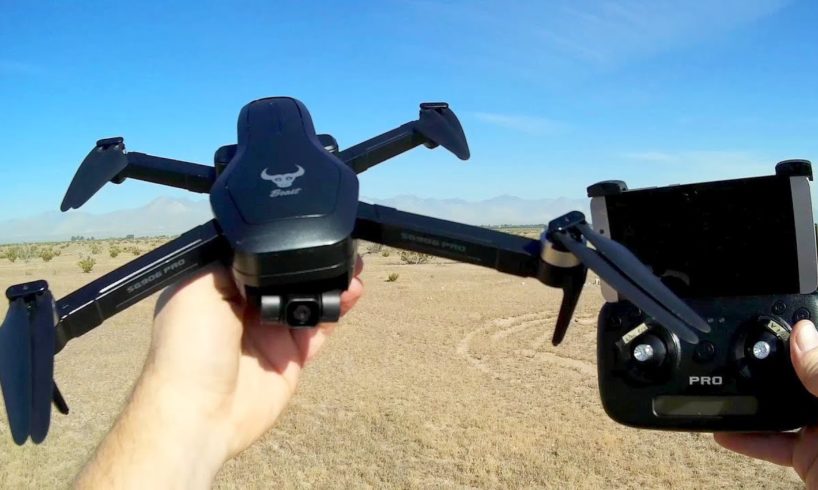 ZLRC SG906 GPS Pro Two-Axis Gimbal FPV Camera Drone Flight Test Review