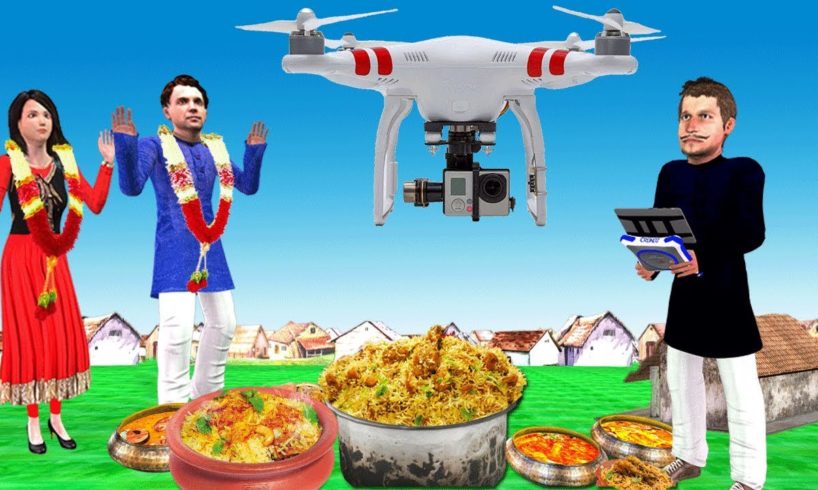 मज़ेदार ड्रोन Drone Camera हिंदी कहानिया Hindi Kahaniya - Drone Funny Fails Hindi Comedy Videos