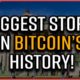 #BitcoinDay Will Be In HISTORY BOOKS! The BIGGEST Story In Bitcoin HISTORY! Coffee N Crypto LIVE