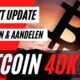 Bitcoin 40K ?! | Live Koers Update Bitcoin & Aandelen !