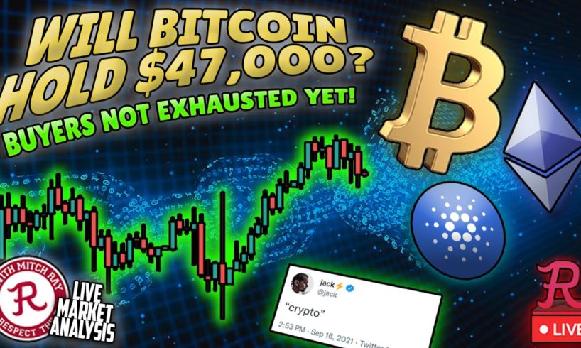 Bitcoin Live : Will BTC Hold $47,000?