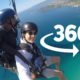 Paragliding in 360 Virtual Reality