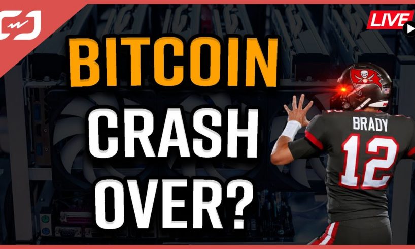 BITCOIN CRASH Over? | Tom Brady Wants Crypto! |Bitcoin Price Prediction | Coffee N Crypto LIVE
