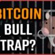 BITCOIN BULL TRAP?! | This Bitcoin Technical Analysis Says We're Headed Lower! Coffee N Crypto LIVE