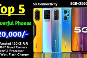 Best smartphone under 20000 |  Top 5 All-rounder phone under 20000 | 5G phone | 108mp camera