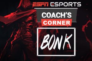 ESPN Esports Coach's Corner with BONK Head Coach Salah | ESPN Esports
