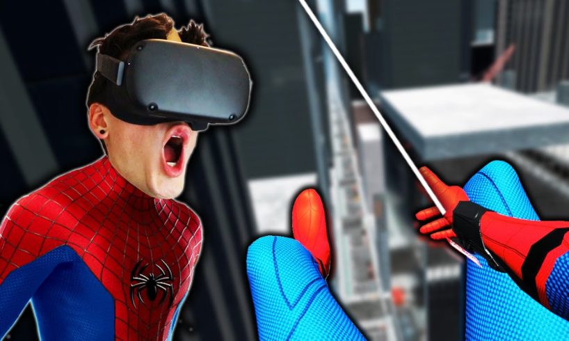 SWINGING THROUGH NEW YORK CITY AS SPIDER-MAN! (Spider-Man VR)