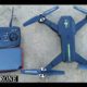 Folding RC camera Drone Unboxing & Testing Transmitter or APP control WiFi FPV HD w/a camera