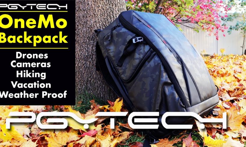 PGYTECH OneMo Backpack - Weather Proof for Drones, Cameras, Hiking, Vacation