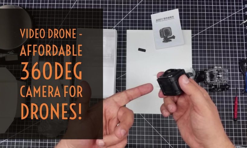 Video Drone - Affordable 360 Degree Camera for Drones!