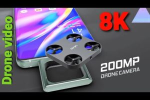 Vivo Fling Drone Camera Video 8k // Drone 200MP