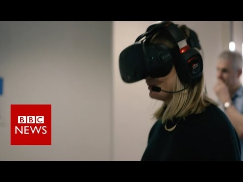 Could virtual reality help treat anxiety? - BBC News