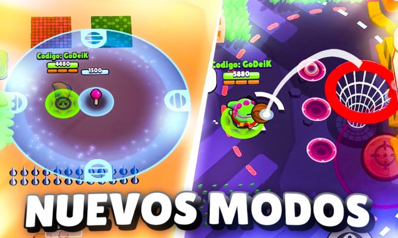 SNEAK PEEK de 3 NUEVOS MODOS de JUEGO Y NUEVOS GADGETS | BRAWL STARS