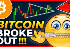 BITCOIN TRIANGLE BREAKOUT TODAY!!!!! + TARGET!!! Bitcoin Price Prediction 2021 // Bitcoin News Today