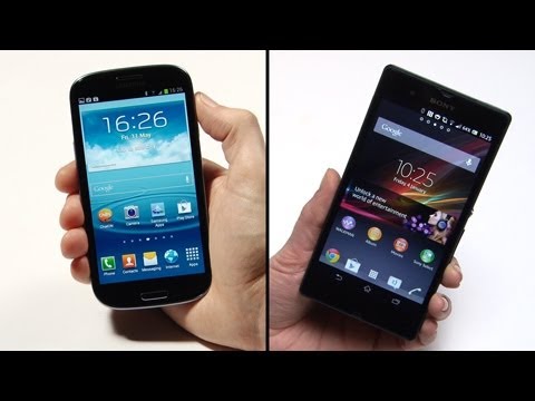 Sony Xperia Z vs Samsung Galaxy S3: Specs