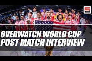 Team USA Overwatch World Cup 2019 post match interview | ESPN esports