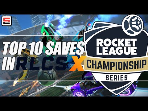 TOP 10 SAVES from Rocket League Championship Series - WEEK 3 | ESPN Esports