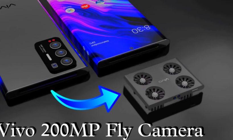 Vivo Flying Camera phone, 200MP | Worlds FIRST Flying Drone Camera Phone, 6000 mAh, 12GB Ram, 512GB