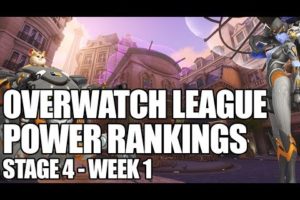 Overwatch League power rankings Stage 4 preview | ESPN Esports