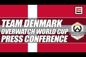 Team Denmark Overwatch World Cup Press Conference | ESPN ESPORTS