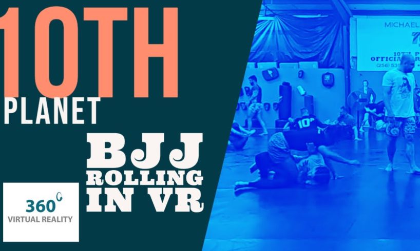 Jiu Jitsu in VR - Rolling Beginners Class in 360