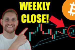 BITCOIN AND ETHEREUM WEEKLY CLOSE!
