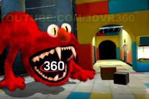 ELMO joined Poppy Playtime Chapter 2 MOD - Jumpscare 360