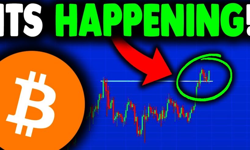 HUGE BITCOIN MOVE COMING (it's happening)!!! BITCOIN NEWS TODAY & BITCOIN PRICE PREDICTION EXPLAINED