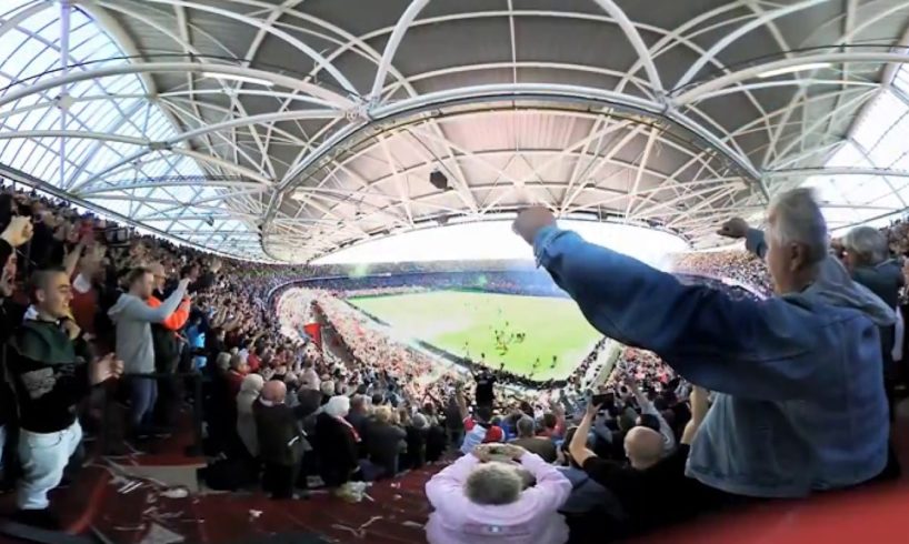 Unieke beelden: Kampioenschap Feyenoord in virtual reality