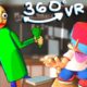 Baldi vs Boyfriend POV Friday Night Funkin' 360 VR Animation