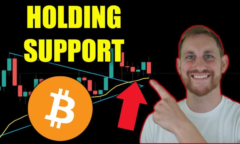 BITCOIN TRYING TO HOLD SUPPORT!