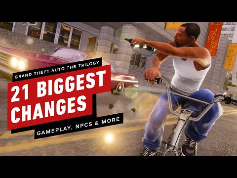 21 Biggest Changes in Grand Theft Auto: The Trilogy - Definitive Edition