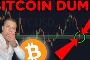 BITCOIN DUMPING AGAIN!!! IF THIS HAPPENS IT'S GAME OVER...