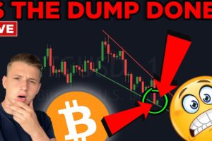 IS THE BITCOIN DUMP OVER? CRAZY NEW BITCOIN PATTERN!!!!!