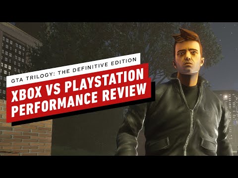 GTA Trilogy: The Definitive Edition - Xbox vs PlayStation vs Mobile Performance Review