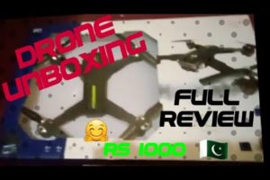 Drone Camera Unboxing Pakistan ||New Experiment King