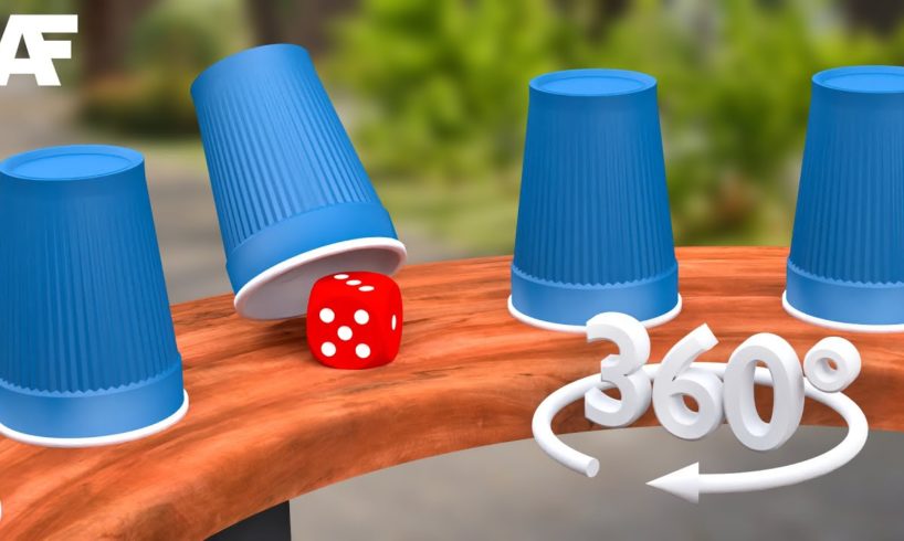 Find the Dice 360° (Virtual Reality Game)