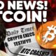 WARNING! Bitcoin Will Have BAD NEWS! Tomorrow It BEGINS!!
