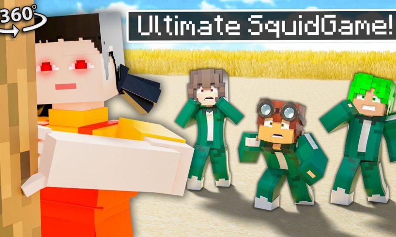 The ULTIMATE SQUID GAME in Minecraft VR 360!